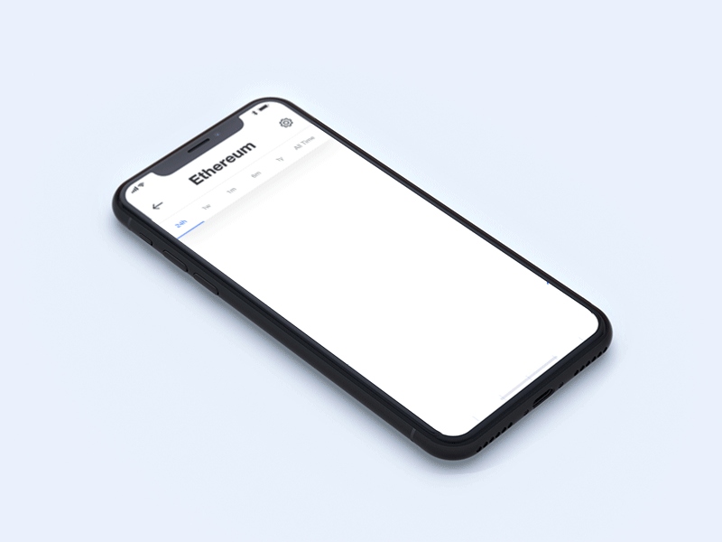 Cryptocurrency Price Tracker app bitcoin cryptocurrency design ethereum ios iphone price tracker trade ui ux