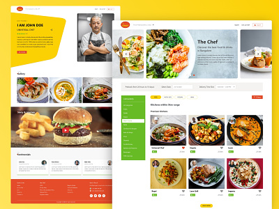 The Chef 3d branding chef creative design dishes drink eat food graphic design logo motion graphics restaurant template typography ui ux vector web website