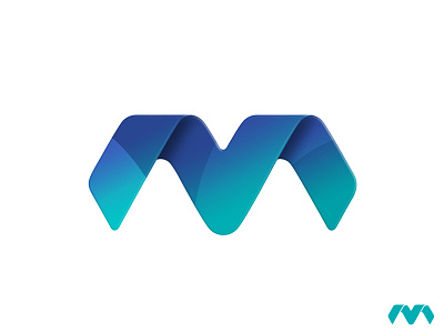 "M" Logo logo m medical modern