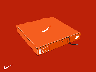 Nike Pizza - Just Eat It brand brandnew concept design illustration logo nike pizza vector