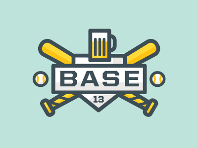 BASE – Baseball Appreciation Society Edmonton balls baseball bats beer branding icon logo