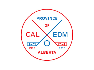 Province of Alberta Hockey, 1980-2015 alberta brand calgary edmonton hockey infographic logo poster print