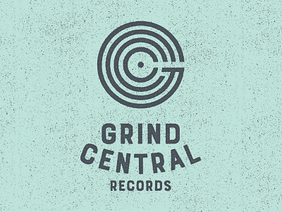 Grind Central Records branding central design grind icon logo mark punk