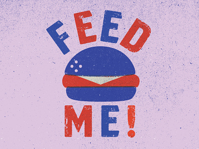 Feed Me eat food hamburger