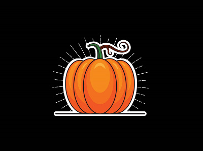 The Pumpkin adobe autumn colour colours design graphic design illustration illustrator pumpkin pumpkin season pumpkins season vector vegetable vegetables