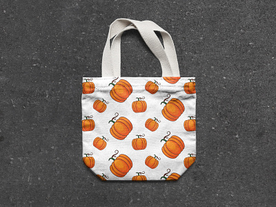 Second mockup adobe autumn bag design food graphic design illustration illustrator mockup photoshop pumpkin pumpkins vector vegetable vegetables