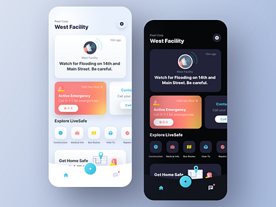 Safety App app branding community design mobile safety security sketch ui ux