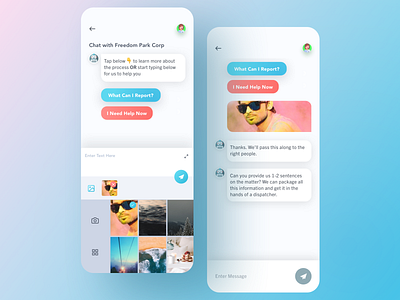 Chatbot Media app bot branding chat chat bot community design flat icon illustration interaction media mobile safety security sketch ui ux vector web