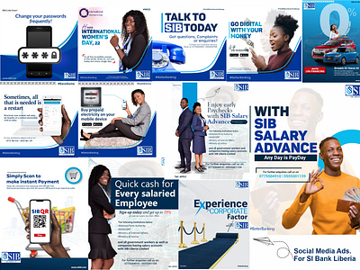 Social Media Ads. for SI Bank Liberia