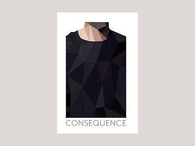 Consequence book bookcover cover design geometric illustration