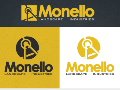 Monello Logo Concepts branding industry landscaping logo
