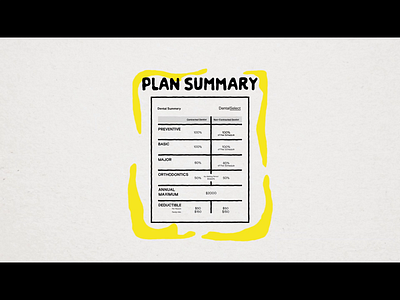 Open Enrollment - Plan Summary animation branding motion graphics