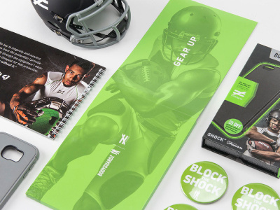Shock Retail Kit branding packaging press kit