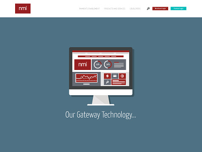 NMI Website branding web design