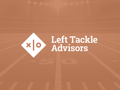 Left Tackle Advisors branding logo minimal