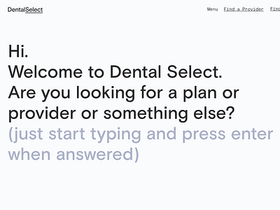 Dental Select Website Redesign branding illustration typography web design