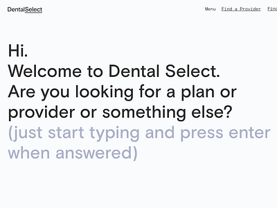 Dental Select Website Redesign