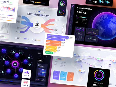 Datavisualization kit for dashboards and presentation