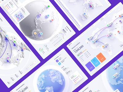 Orion UI kit - Charts templates & infographics in Figma analytic cloud code dashboard data vusialisation dataviz design system desktop development game infographic js location map mapping product saas service tracker travel app