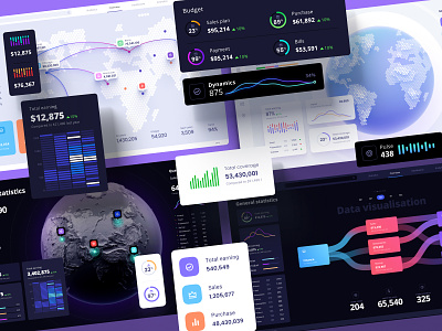 ORION UI Kit - visualization templates for any type of data