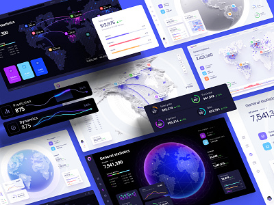 Orion UI kit - Charts templates & infographics in Figma