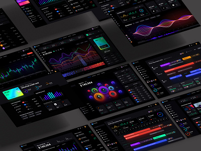 Eclipse - Figma dashboard UI kit for data design web apps analytics balance budget chart charts components credit crypto dashboard dataviz design system desktop finance infographic kanban product saas service statistic template