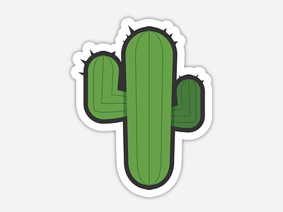 Cactus Sticker illustration sticker