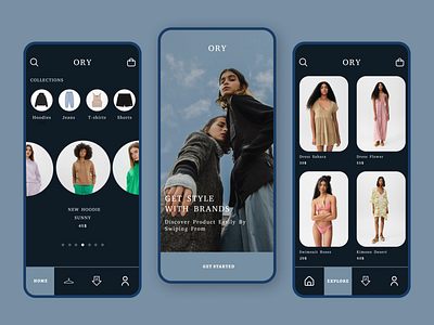 Mobile app for online shopping animation app branding design e commerce fashion app firstshot graphic design illustration ios logo minimal mobile mobileapp onlineshopping project typography ui uiux ux