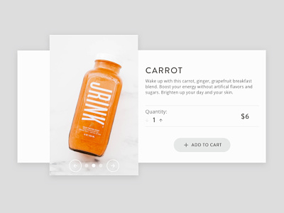 Product Card - Jrink add card cart commerce daily jrink product to ui