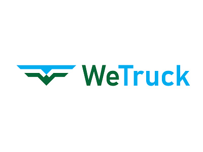 WeTruck Logo branding corporate corporatelogo design design logo graphic design icon logo