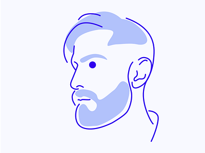 Team member portrait of a design company branding designer face illustration minimalism portrait team vector web