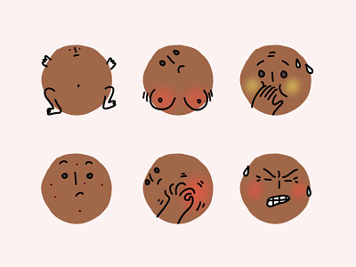 Body Icons for a women's health app
