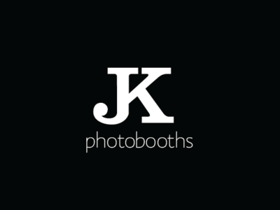 JK photobooths branding flat jk logo logo design logodesign photobooth typogaphy