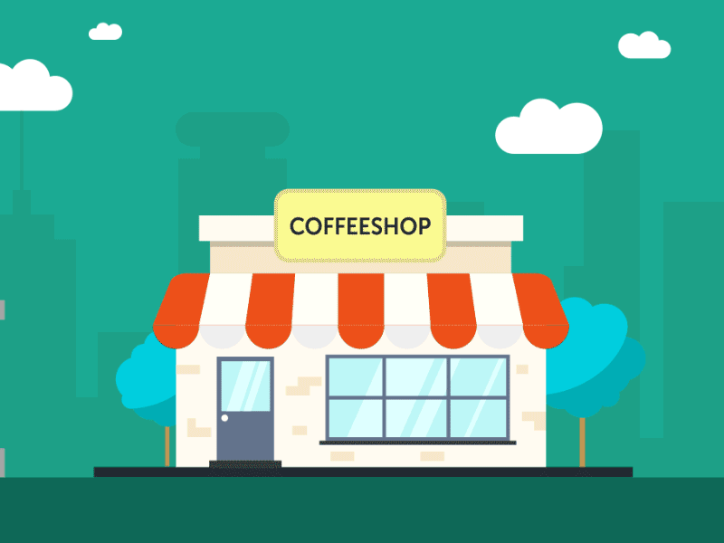 Shop animation after effect dribbble graphicsdesign illustration uiux