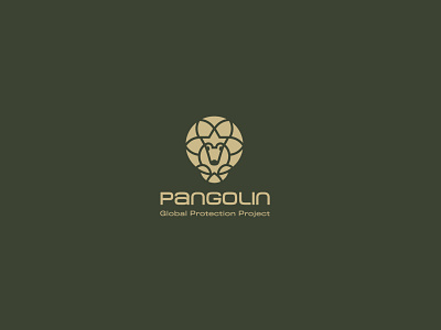Pangolin - Global Protection Project branding icon logo pangolin pangolin logo protection
