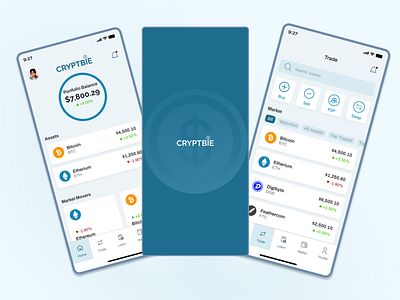 Cryptbie Cryptocurrency App