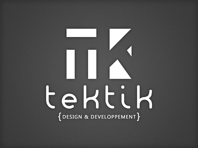 Tektik Logo Design beextend brand branding design identity logo logo design logotype tektik