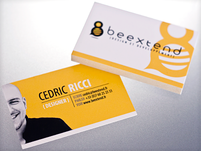 Business card Beextend beextend business card card identity print