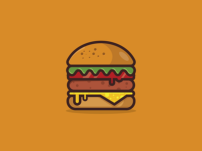 Burger burger design digitalart draw graphic design illustration