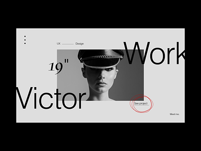 VICTOR WORK" 19 | Website portfolio uidesign ux website