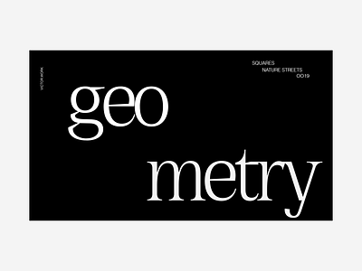 Typography | Geometry | WEBGLXPE typography uidesign ux web website