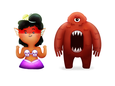 Characters amazon avatar character concept culture game mermaid monster