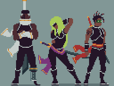 Random Ninja Character Designs