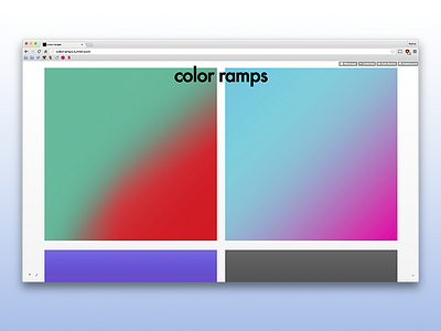 color ramps color color theory gradient