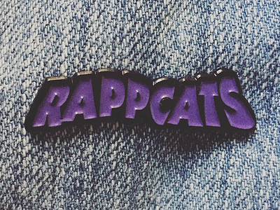 Rappcats black sabbath enamel pin hip hop quasimoto