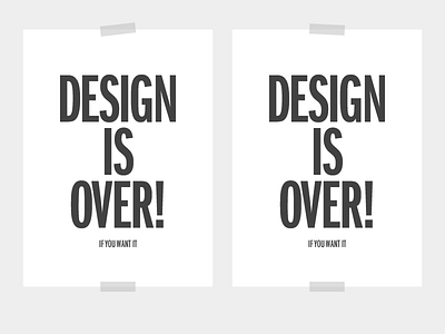 Design Is Over (If You Want It) design john lennon typography war is over yoko ono