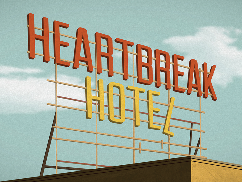 Heartbreak Hotel by Severn Street Creative on Dribbble