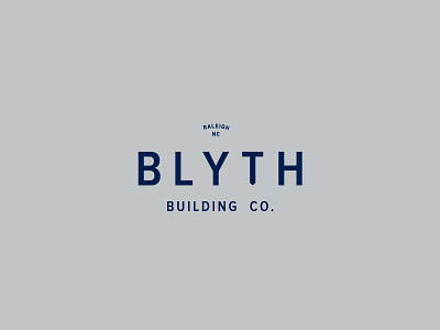 Blyth Building Company building identity symbol