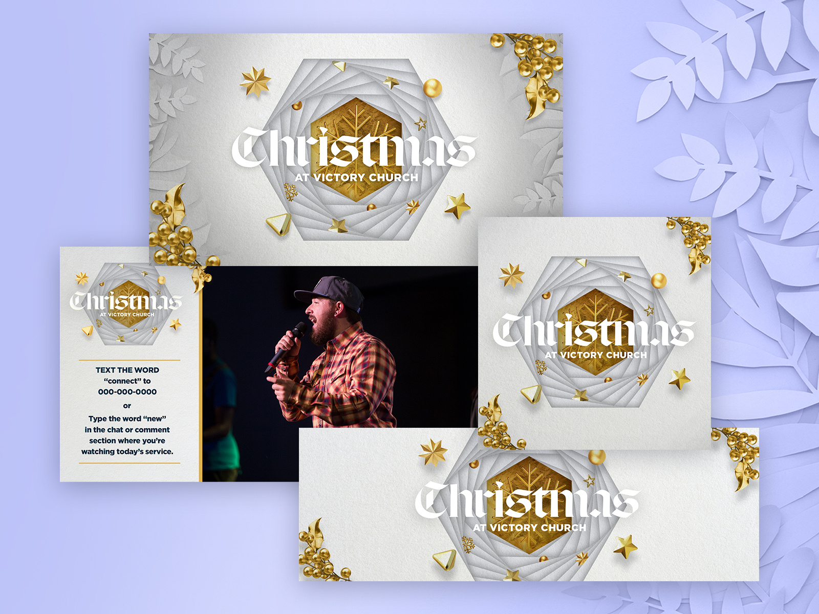 Victory Church Christmas Showcase by BeauRaw Design on Dribbble