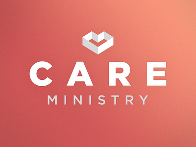 Care Ministry Logo branding care caring design heart heart logo icon illustration logo minimal ministry typography vector